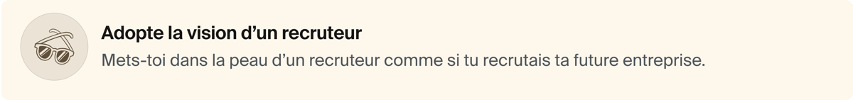 Conseils pour l’entretien inversé